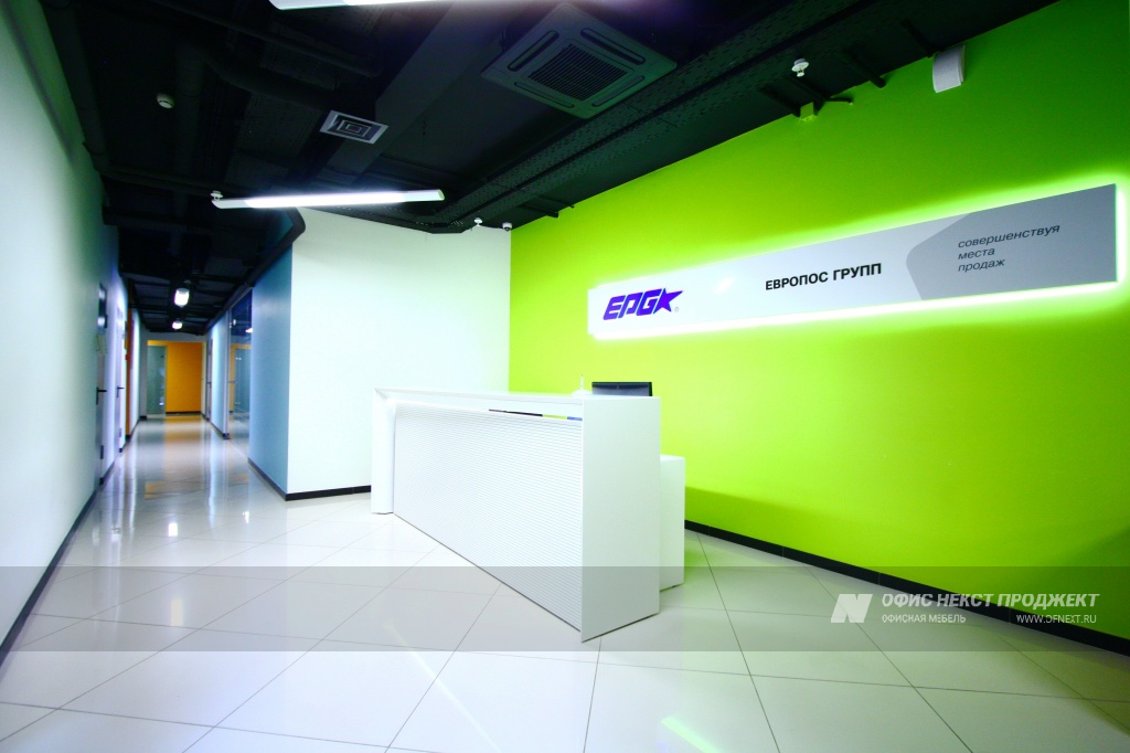 Europos - итальянская стойка ресепшн Extra Long